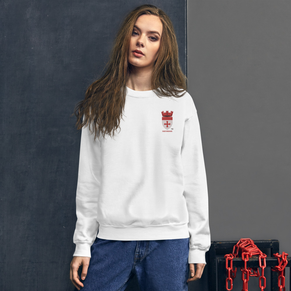 Sauvagnas, Armoiries, Sweatshirt, unisexe