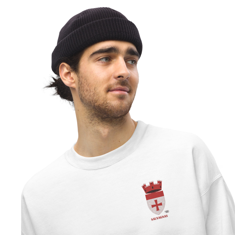 Sauvagnas, Armoiries, Sweatshirt, unisexe