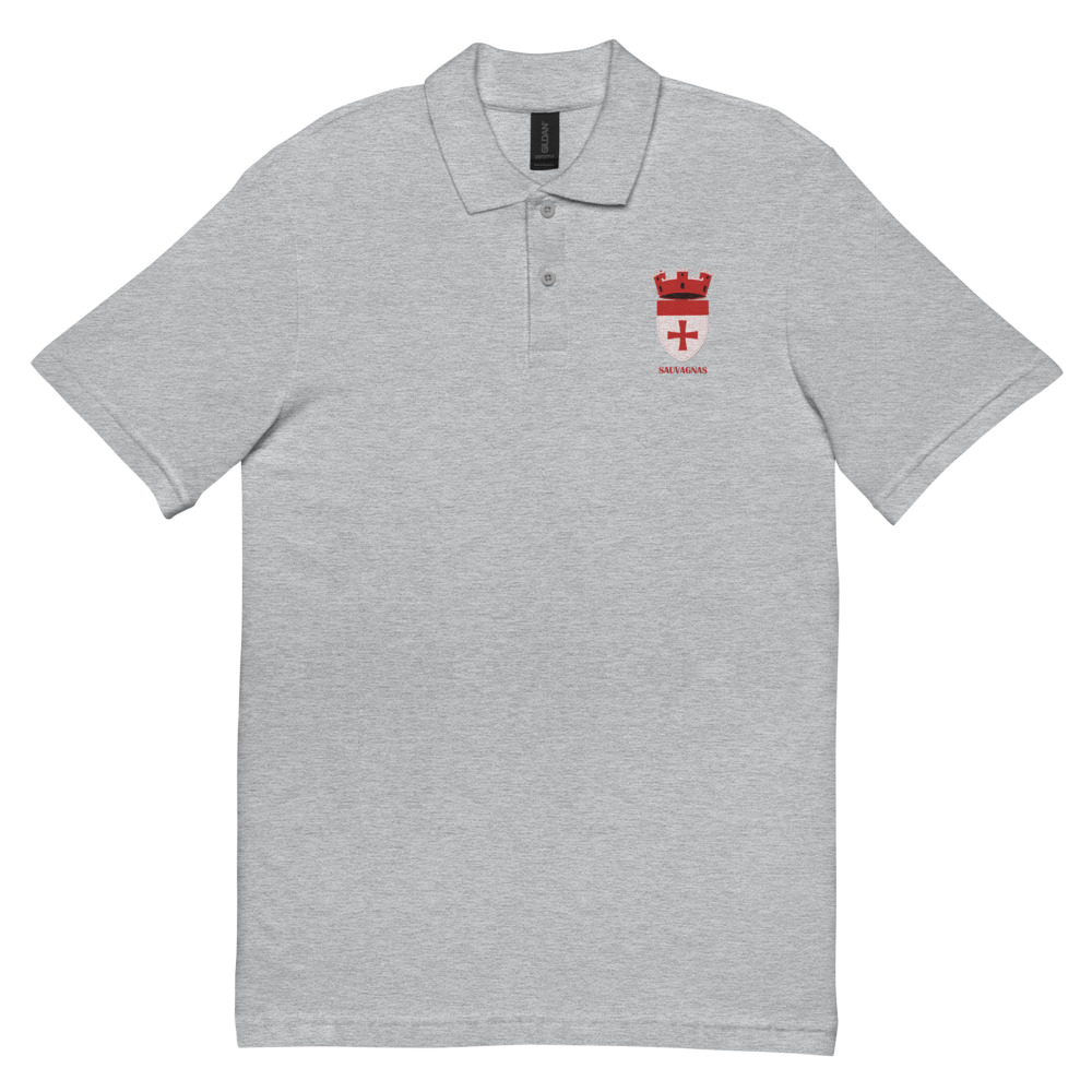 Sauvagnas, Armoiries - Polo piqué, unisexe