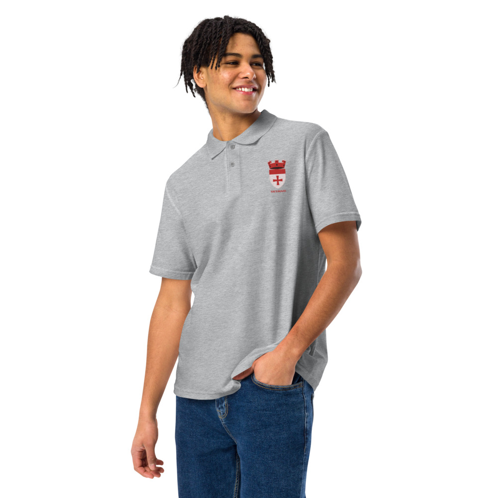Sauvagnas, Armoiries - Polo piqué, unisexe