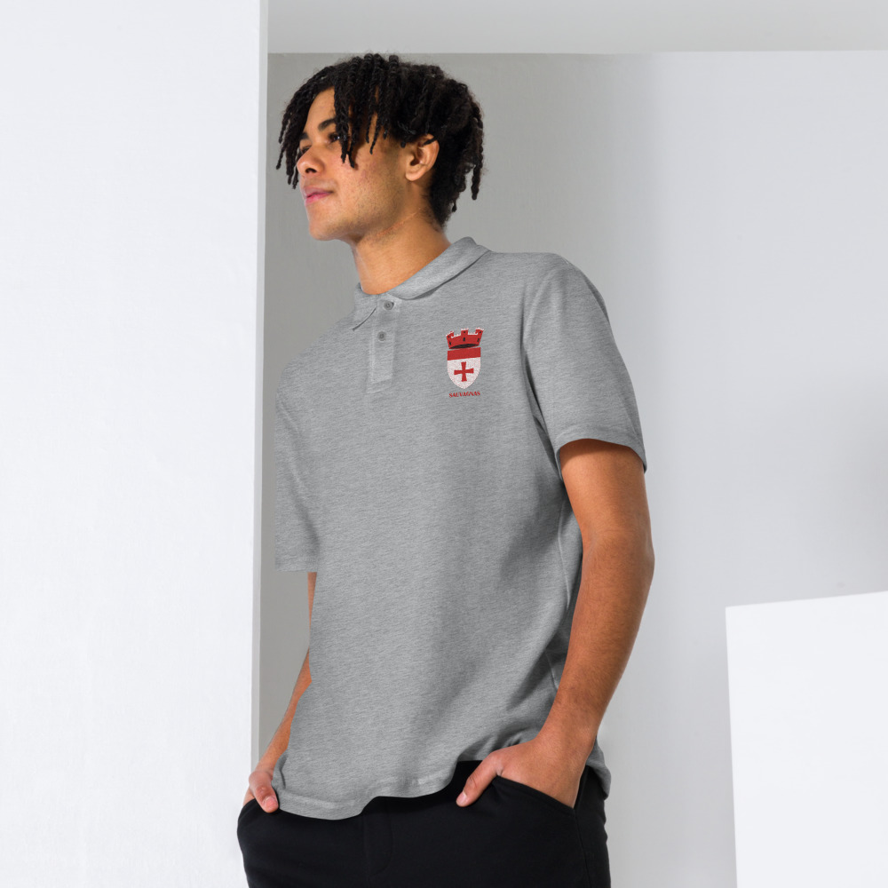 Sauvagnas, Armoiries - Polo piqué, unisexe