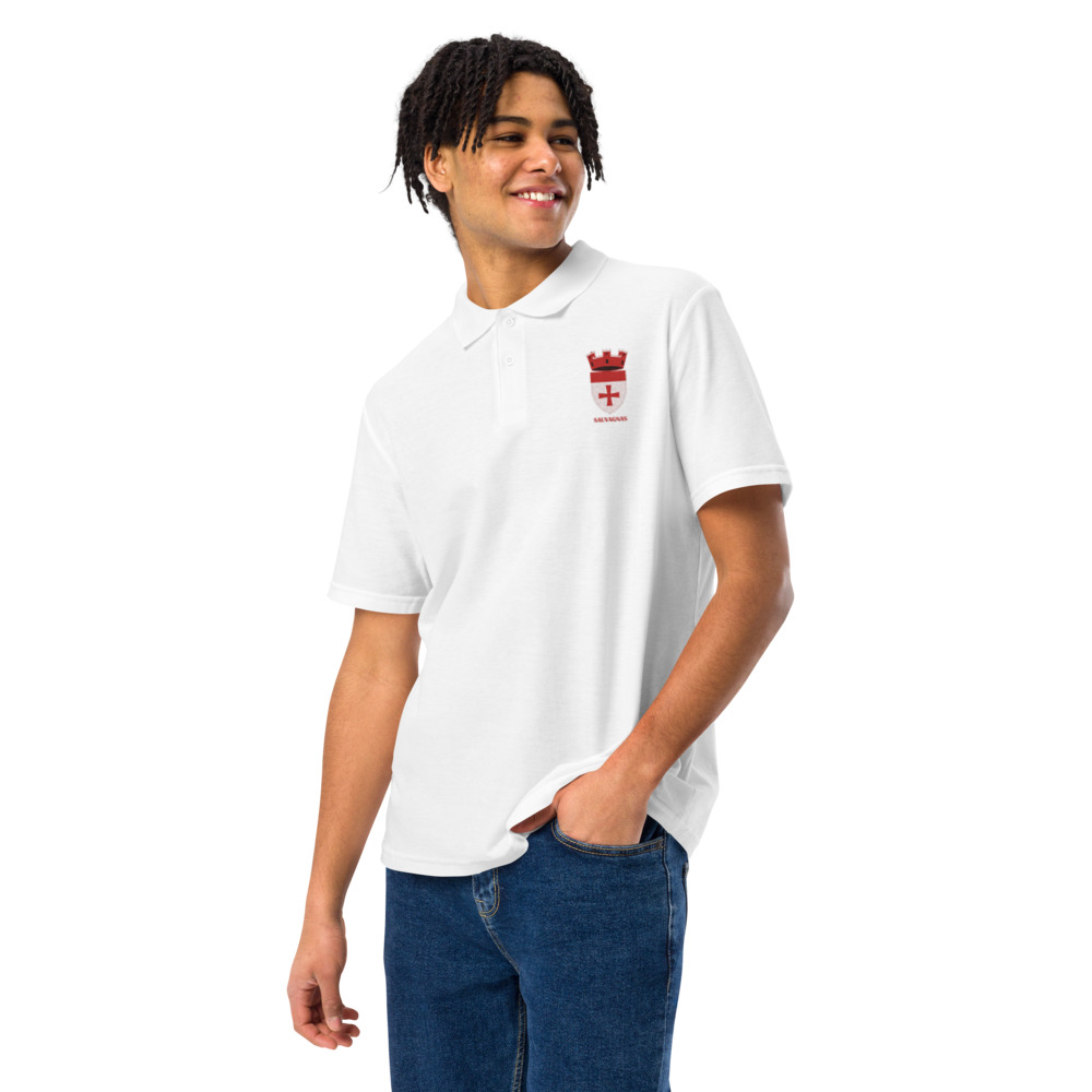 Sauvagnas, Armoiries - Polo piqué, unisexe