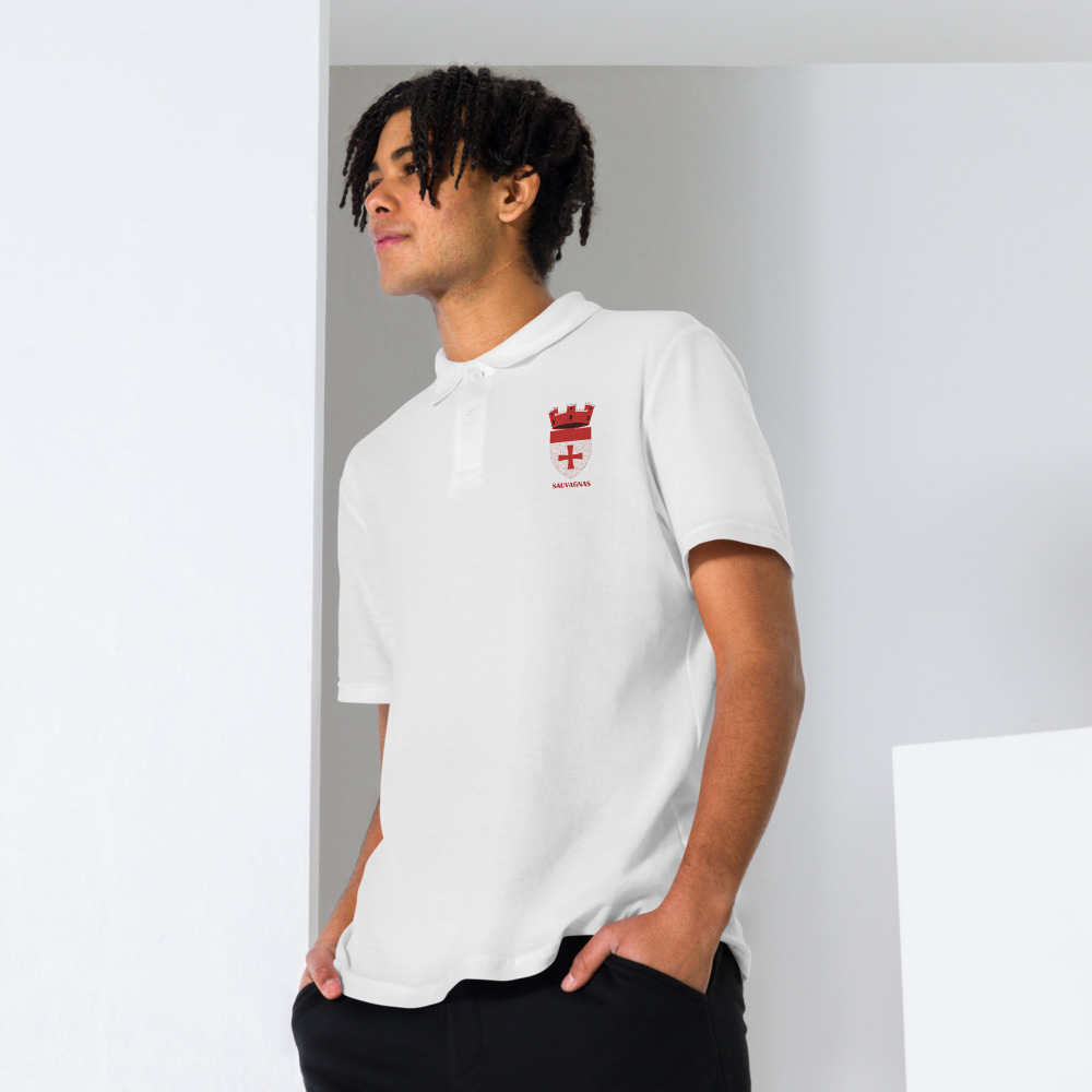 Sauvagnas, Armoiries - Polo piqué, unisexe
