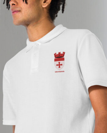 Sauvagnas, Armoiries - Polo piqué, unisexe