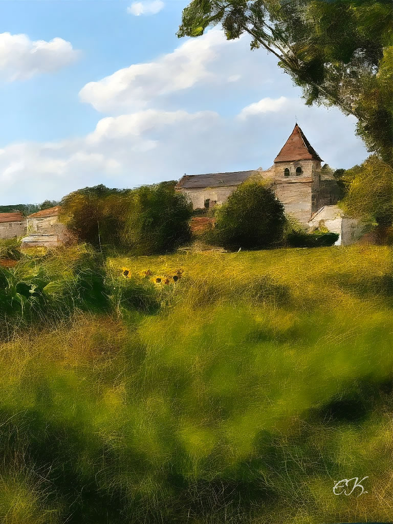 Sauvagnas, Eglise Saint-Salvy