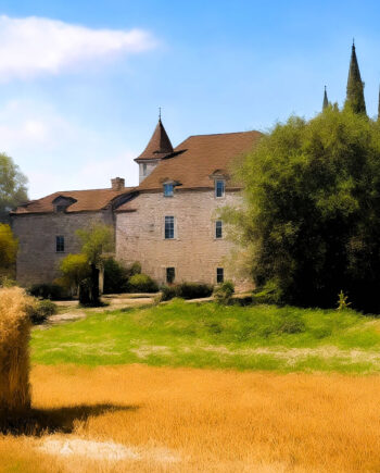 Sauvagnas, Manoir