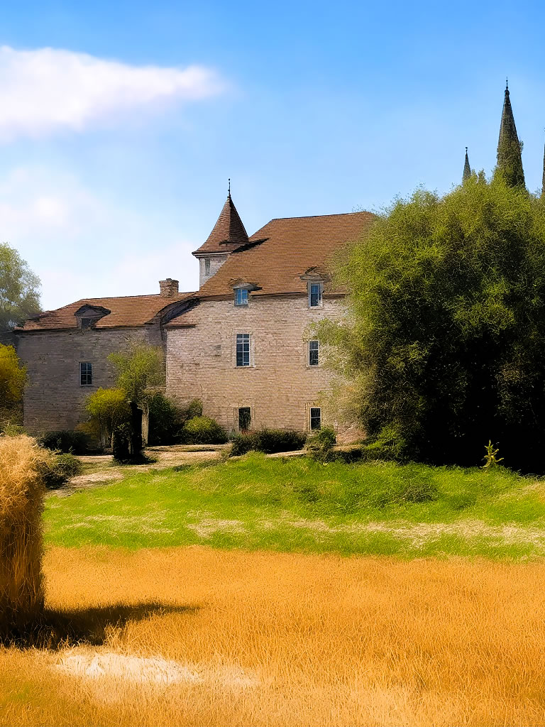 Sauvagnas, Manoir