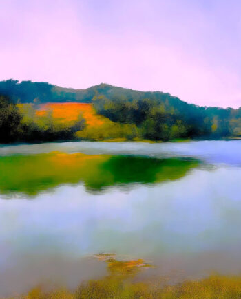 Sauvagnas, Lac Reflets