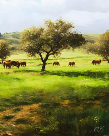Sauvagnas, Vaches