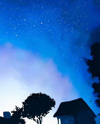 Sauvagnas, Nuit étoilée