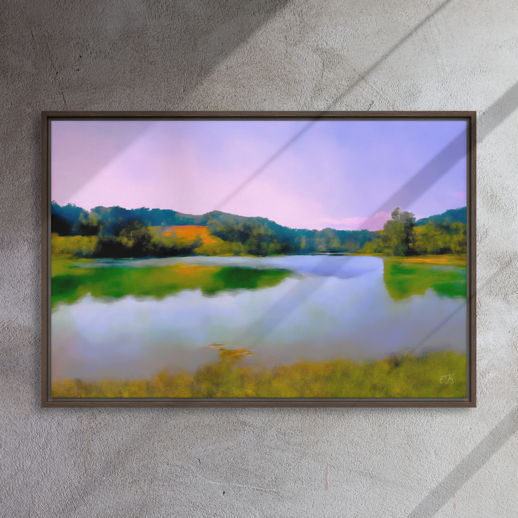 Sauvagnas, Lac Reflets