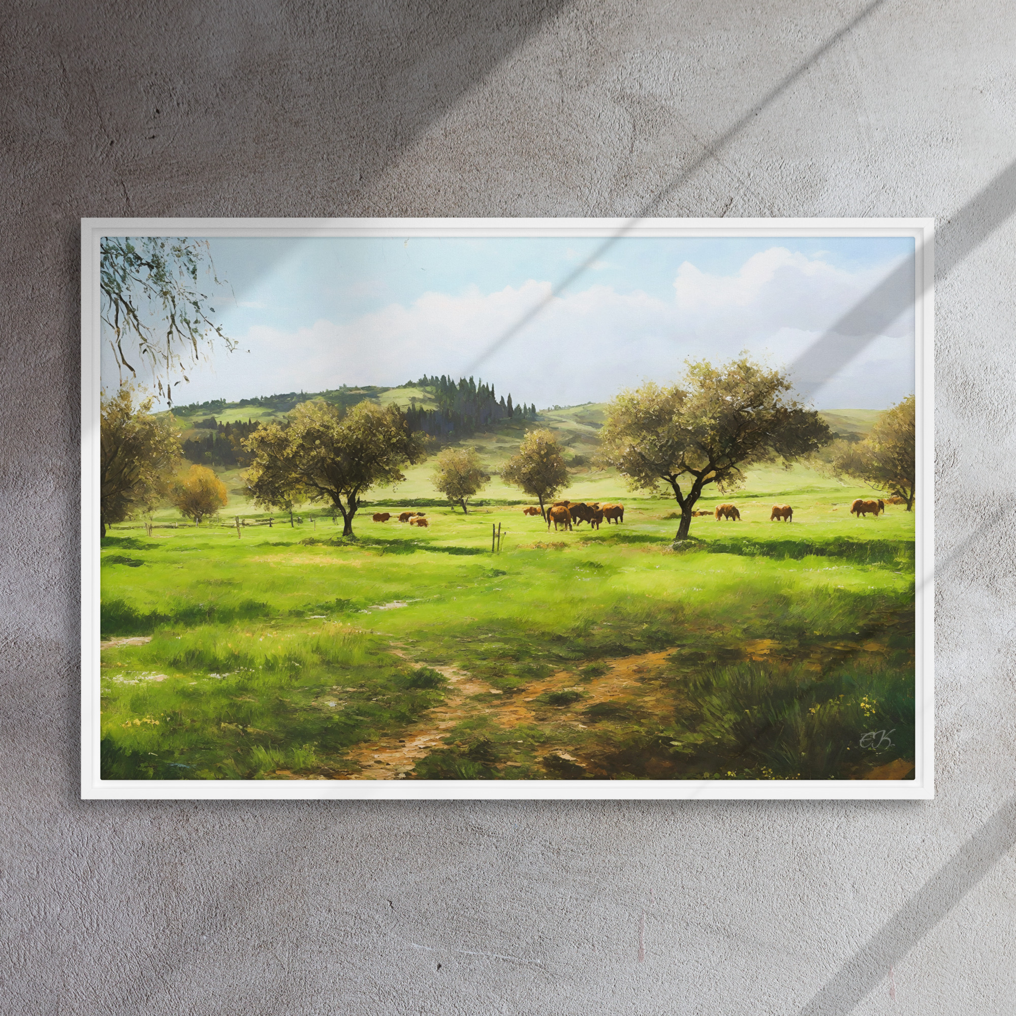 Sauvagnas, Vaches