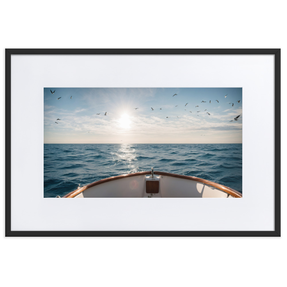 Andrea Ikensen, Seule en mer
