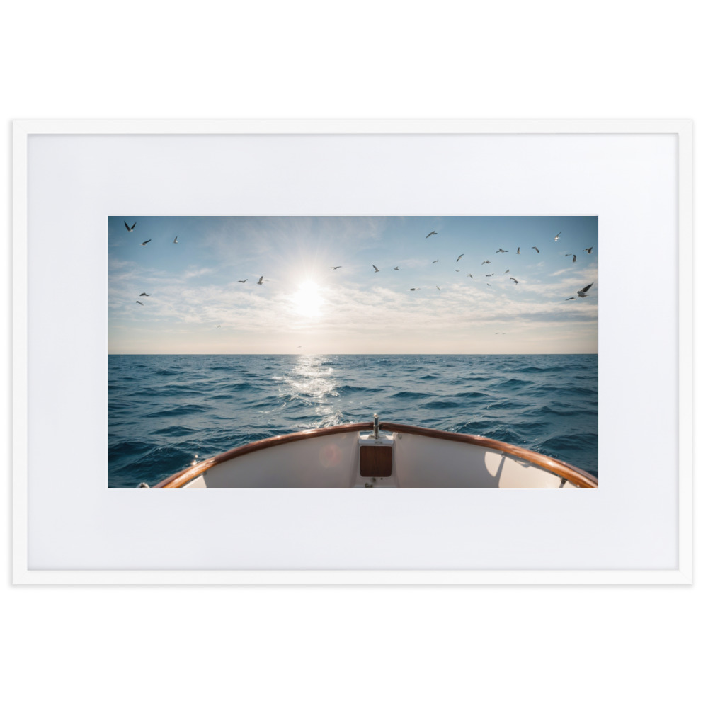 Andrea Ikensen, Seule en mer