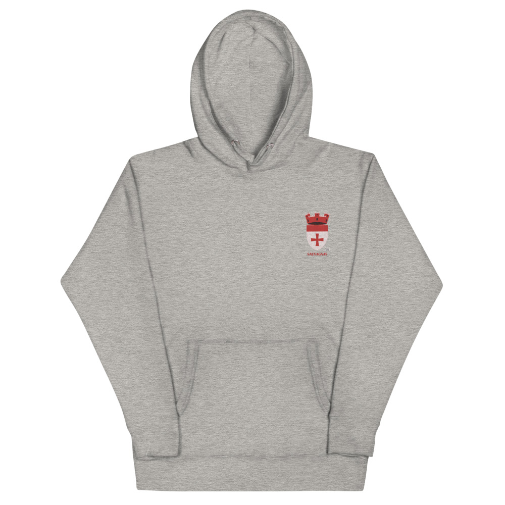 Sauvagnas, Armoiries - Sweat à capuche premium, unisexe