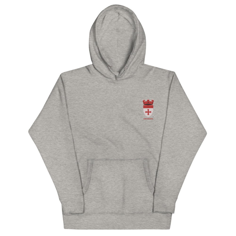 Sauvagnas, Armoiries - Sweat à capuche premium, unisexe