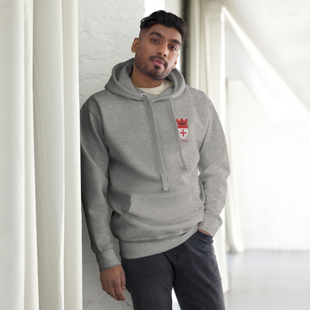 Sauvagnas, Armoiries - Sweat à capuche premium, unisexe