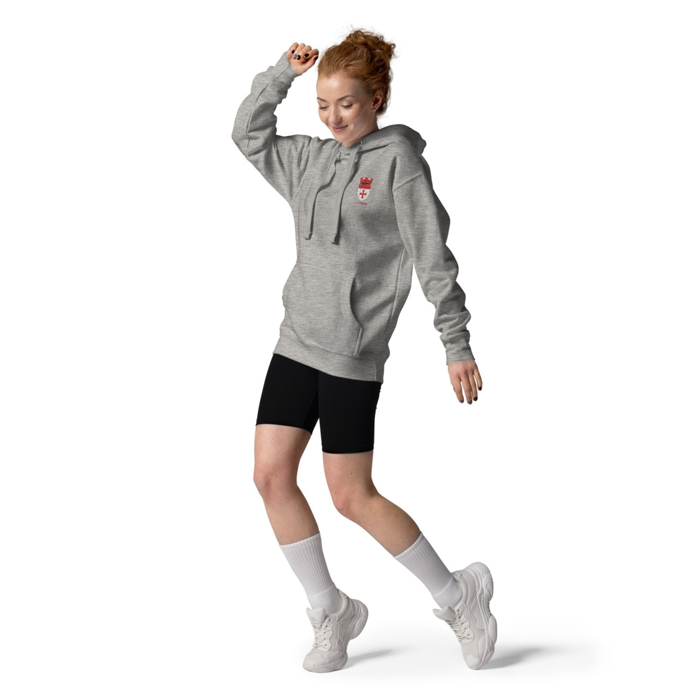 Sauvagnas, Armoiries - Sweat à capuche premium, unisexe