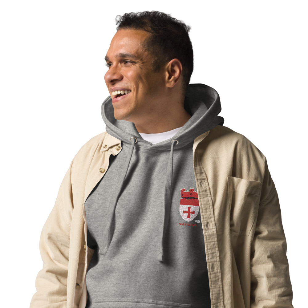 Sauvagnas, Armoiries - Sweat à capuche premium, unisexe