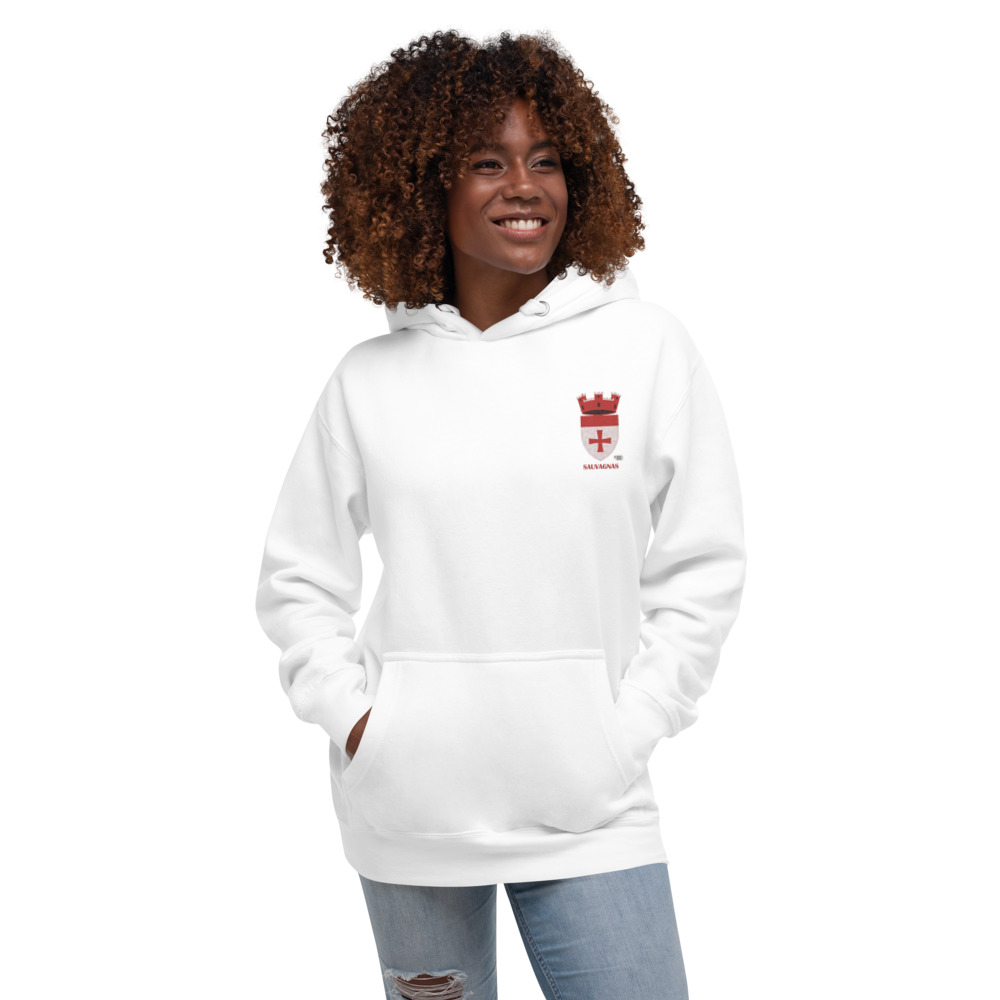 Sauvagnas, Armoiries - Sweat à capuche premium, unisexe