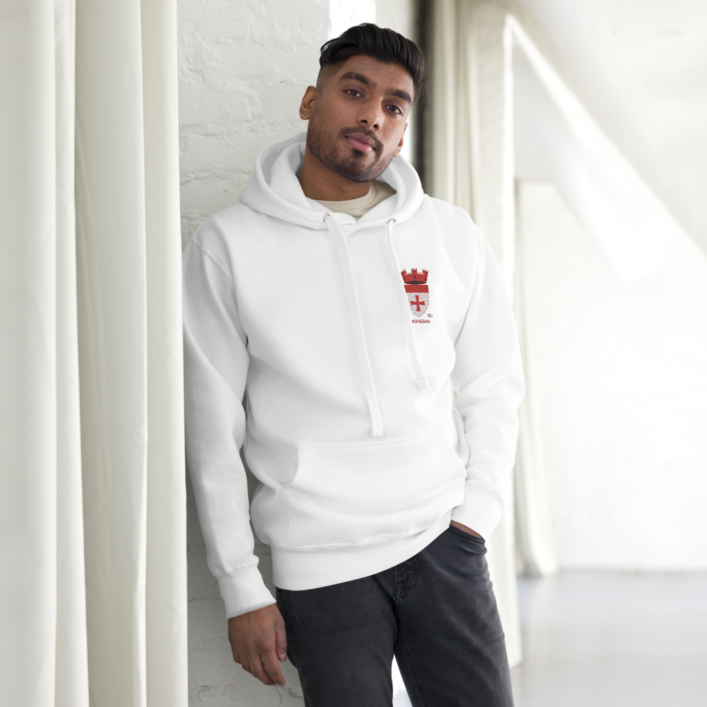 Sauvagnas, Armoiries - Sweat à capuche premium, unisexe
