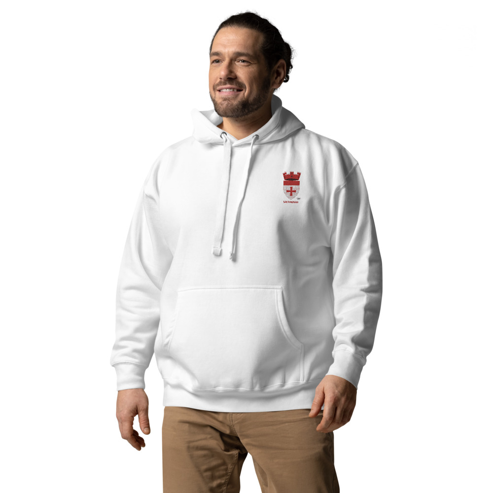 Sauvagnas, Armoiries - Sweat à capuche premium, unisexe
