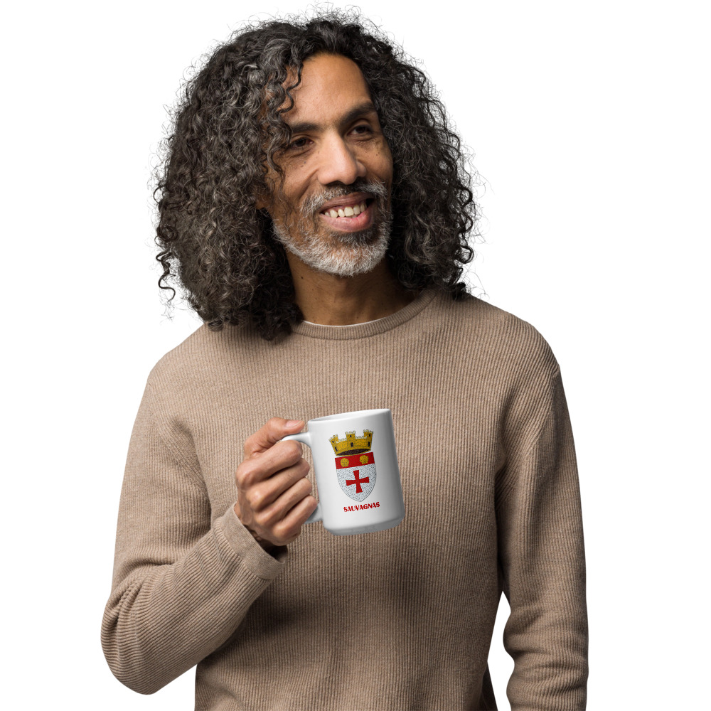 Sauvagnas, Armoiries, Tasse