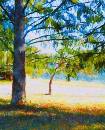 Sauvagnas, Arbres