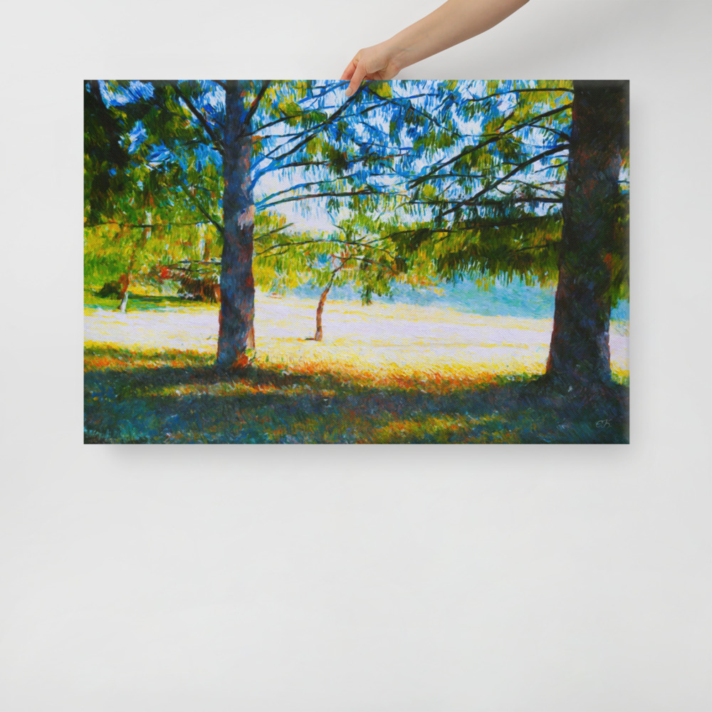 Sauvagnas, Arbres